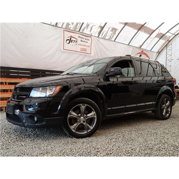 F3 --  2014  DODGE JOURNEY CROSSROAD, Black, 201744 KM