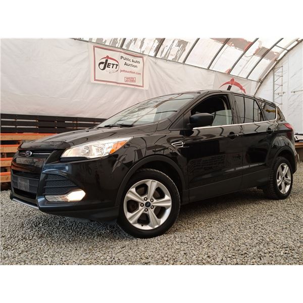H4 --  2014 FORD ESCAPE SE 4X4, Black, UNKNOWN KM
