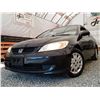 Image 3 : E2 --  2005 HONDA CIVIC LX, Black, 273,868 KMs KM