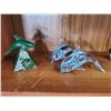 Image 2 : Jade Orca, Blue glass Dolphins and More