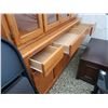 Image 2 : Solid Wood China Cabinet, 8 Door 3 Drawer