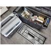 Image 2 : Large Lot Of Household Items, Icluding, Heater Lamps, Small Rack and More