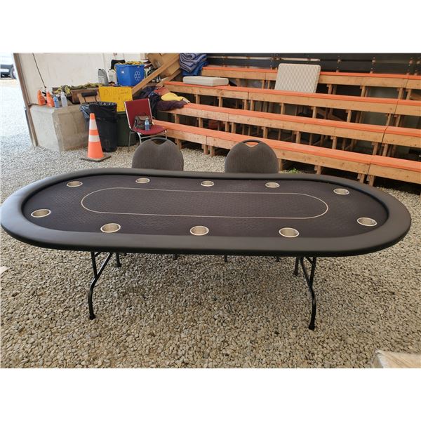 Poker Table With Chairs