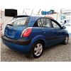Image 14 : D5 --  2007 KIA RIO 5 SX, Blue, 202,543 Kms KM
