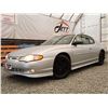 Image 2 : B1 --  2001 CHEVROLET MONTE CARLO SS, Silver, 274,637 KM