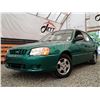 Image 2 : B2 --  2000 HYUNDAI ACCENT GL, Green, 58826