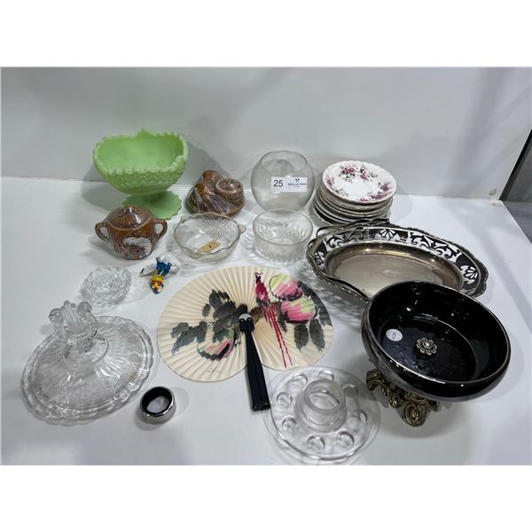 Variuos Glassare with Hand Fan