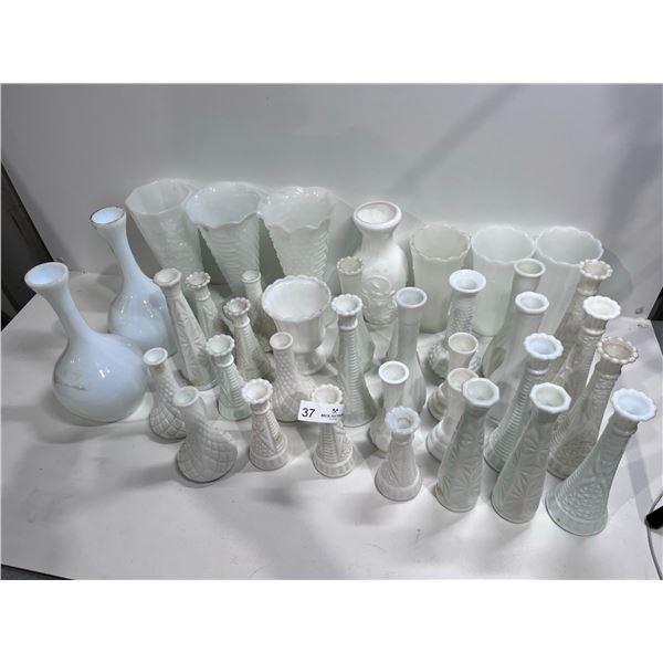 Beautiful White Flower vases