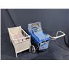 Image 1 : Vintage toy baby stroller & crib
