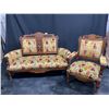 Image 1 : Antique loveseat & chair