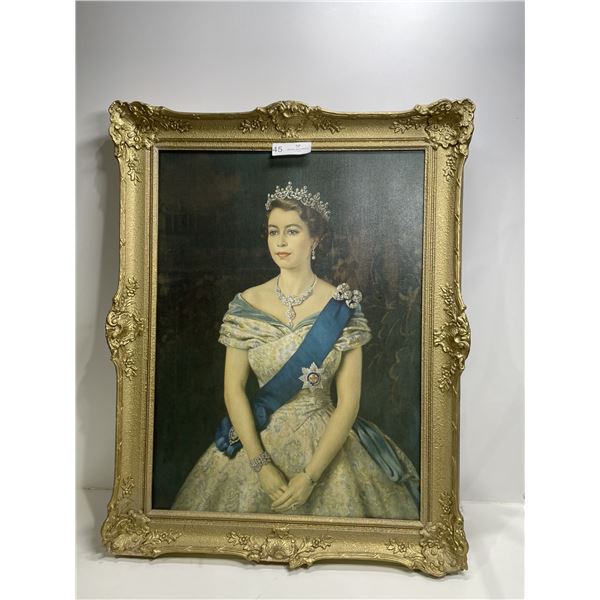 Queen Elizebeth The Second Portrait