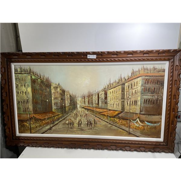 Painting of street