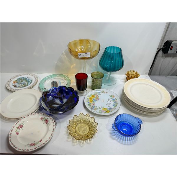 Dinner plate Set & Glassware