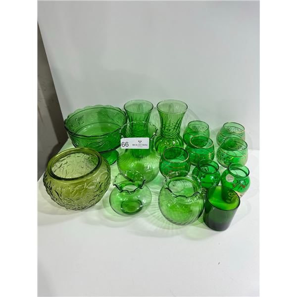 Green Assorted Candle Holder