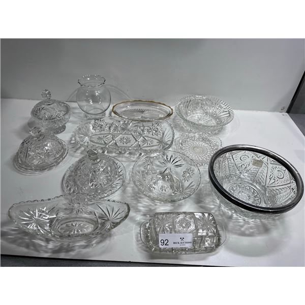 Assorted Glassware