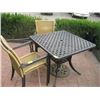 Image 1 : PATIO TABLE & 4 CHAIRS