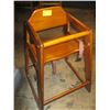 Image 1 : WOODEN HIGHCHAIR