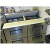 Image 1 : REFRIGERATED PREP TABLE W/4 ROLL OUT DRAWERS