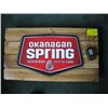 Image 1 : LIGHTED OKANAGAN SPRING SIGN, WORKING?