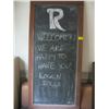 Image 1 : REMOVED FROM SALE BY OWNER - FRAMED CHALKBOARD