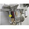 Image 1 : VARIOUS UTENSILS ON RACK