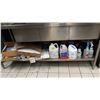 Image 1 : SHELF OF CLEANERS, BAGS, FOOD WRAP, ETC.