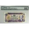 Image 1 : BC-49bA 1971 $10 *DK PMG CUNC64 EPQ Bouey-Rasminsky Replacement SN: *DK3127357