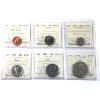 Image 1 : 1970 6-piece Specimen Set with Original Case, ICCS Certified SP65 to SP66 Most with Cameo