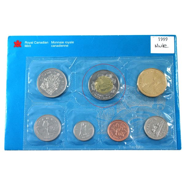 ERROR 1999 Nunavut Mule Proof-Like Set