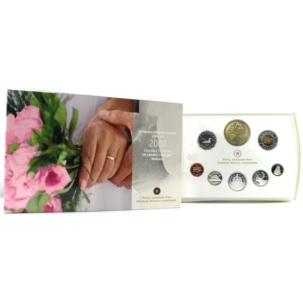 2007 Wedding 8-Piece Premium Proof Set. Only 849 Minted!! 