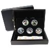 Image 1 : 2015 $20 Majestic Animals 5-Piece Fine Silver Set w Selective Colour (Tax Exempt)