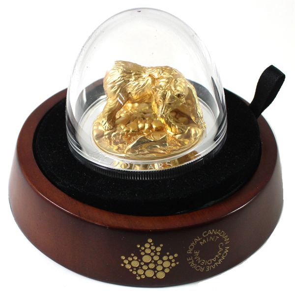 2017 $100 Majestic Animals-Elk Fine Silver Sculpture Coin. Mintage of 1200!