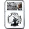 Image 1 : 2021 1oz Peace Dollar Ultra High Relief NGC Reverse PF70 First Day of Issue Signed Susan Taylor