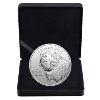 Image 1 : 2021 $100 Wolf Sketch by Robert Bateman 10oz Fine Silver Coin. #748 of only 800! (Tax Exempt)