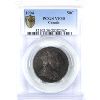 Image 1 : 50-cent 1904 PCGS VF30. Rich Russet Tones with Blue and Violet Centre on Reverse