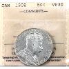 Image 1 : 50-cent 1908 ICCS VF30