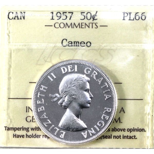50-cent 1957 PL66 Cameo