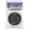 Image 1 : Silver $1 1935 PCGS MS65! Choice Toning over Mint Lustre Surfaces