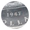 Image 4 : Silver $1 1947 Pointed 7; Quad HP ICCS EF40