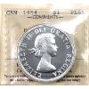 Image 1 : Silver $1 1954 ICCS PL65 Heavy Cameo