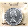 Image 1 : Silver $1 1955 ICCS PL66 Heavy Cameo