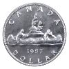 Image 3 : Silver $1 1957 ICCS PL66