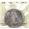 Image 1 : Silver $1 1964 ICCS MS65