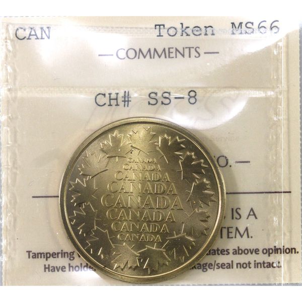 Test Token SS-8 ICCS MS66