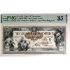 Image 1 : 75-16-02-12 1917 $100 Canadian Bank of Commerce PMG Choice VF35 (rust) Aird-Logan, White Background.