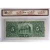 Image 2 : 505-58-02-N10-ii 1931 $5 Bank of Montreal 3 Cycle REPEATER Check Letter C BCS EF40 SN: 592592