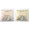 Image 1 : 5-cent 1917, 1918 ICCS MS64. 2pcs