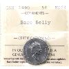 Image 1 : 5-cent 1990 Bare Belly ICCS MS64