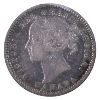 Image 2 : 10-cent 1883H ICCS VF20. Semi Key Date Coin with Appealing Mauve & Violet Hues!
