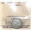 Image 1 : 10-cent 1887 ICCS VF20